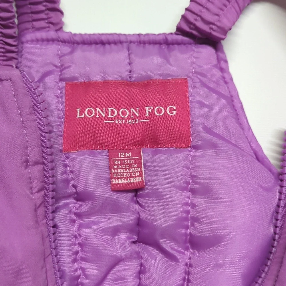 London Fog Bibs 12months